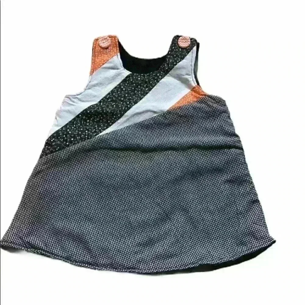 Halloween fall inspired fleece lined dress…